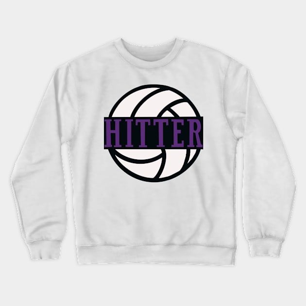 Volleyball Crewneck Sweatshirt by RayRaysX2